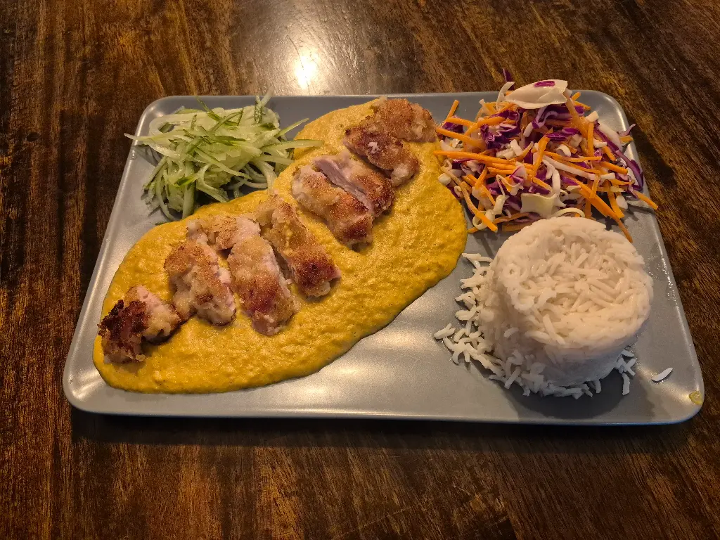 Katsu Curry met Kip Karaage en Rijst